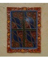 wooden painted wall panels